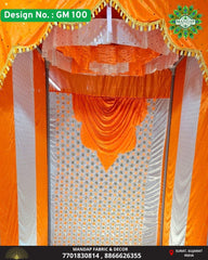 Ganpati Makhar Cloth - Design No. (GM - 100) - New Designs Customization Available