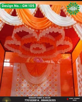Ganpati Mandap Makhar - Design No. (GM - 105) - New Designs