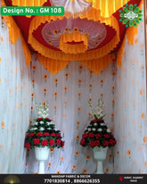 Ganpati Mandap Makhar - Design No. (GM - 108) - New Designs