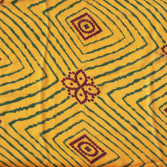 Roto Printed Fabrics Yellow & Green