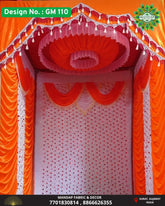 Ganpati Mandap Makhar - Design No. (GM - 110) - New Designs