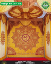 Ganpati Mandap Makhar - Design No. (GM - 112) - New Designs