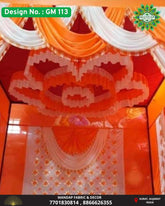 Ganpati Mandap Makhar - Design No. (GM - 113) - New Designs