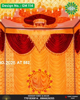Ganpati Mandap Makhar - Design No. (GM - 114) - New Designs