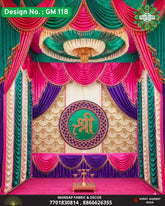 Ganpati Mandap Makhar - Design No. (GM - 118) - New Designs