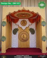 Ganpati Mandap Makhar - Design No. (GM - 122) - New Designs