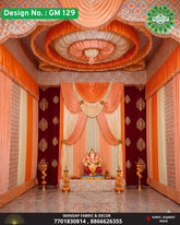 Ganpati Mandap Makhar - Design No. (GM - 129) - New Designs