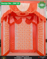 Ganpati Mandap Makhar - Design No. (GM - 131) - New Designs