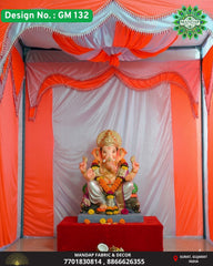 Ganpati Makhar Cloth - Design No. (GM - 132) - New Designs Customization Available