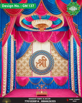Ganpati Mandap Makhar - Design No. (GM - 137) - New Designs