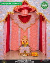Ganpati Mandap Makhar - Design No. (GM - 140) - New Designs