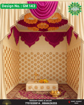 Ganpati Mandap Makhar - Design No. (GM - 143) - New Designs