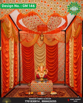 Ganpati Mandap Makhar - Design No. (GM - 146) - New Designs