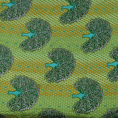 Roto Printed Fabrics Light Green