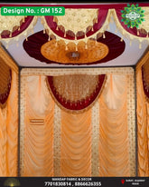 Ganpati Mandap Makhar - Design No. (GM - 152) - New Designs
