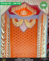 Ganpati Mandap Makhar - Design No. (GM - 158) - New Designs