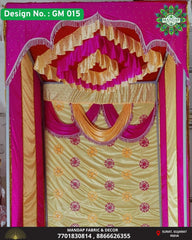 Ganpati Makhar Cloth - Design No. (GM - 015) - New Designs Customization Available