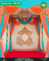 Ganpati Mandap Makhar - Design No. (GM - 160) - New Designs