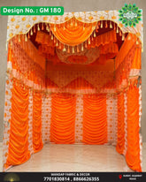Ganpati Makhar Cloth - Design No. (GM - 180) - New Designs Customization Available
