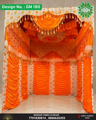 Ganpati Makhar Cloth - Design No. (GM - 180) - New Designs Customization Available