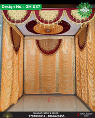 Ganpati Makhar Cloth - Design No. (GM - 037) - New Designs Customization Available