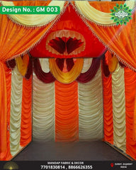 Ganpati Makhar Cloth - Design No. (GM - 003) - New Designs Customization Available
