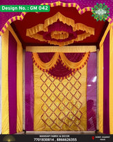 Ganpati Mandap Makhar - Design No. (GM - 42) - New Designs