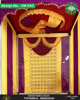 Ganpati Mandap Makhar - Design No. (GM - 43) - New Designs