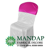 Chair Cover Dual Color Design (CC- 043) - Premium Chandni Fabric