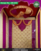Ganpati Mandap Makhar - Design No. (GM - 50) - New Designs