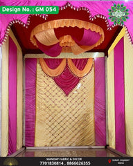 Ganpati Makhar Cloth - Design No. (GM - 054) - New Designs Customization Available