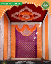 Ganpati Mandap Makhar - Design No. (GM - 57) - New Designs