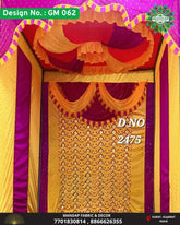 Ganpati Mandap Makhar - Design No. (GM - 62) - New Designs