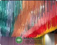 Ceiling Mandap Top Fabric 15ft * 15 Ft - Design No. (CMT - 062) - Customization Available