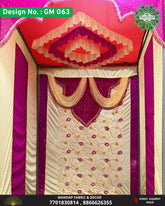 Ganpati Mandap Makhar - Design No. (GM - 63) - New Designs