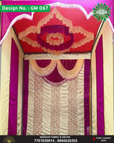 Ganpati Mandap Makhar - Design No. (GM - 67) - New Designs