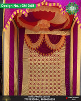 Ganpati Mandap Makhar - Design No. (GM - 68) - New Designs
