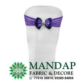 Chair Cover Dual Color Design (CC- 070) - Premium Chandni Fabric