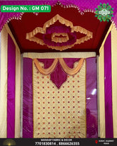 Ganpati Mandap Makhar - Design No. (GM - 71) - New Designs