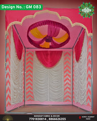 Ganpati Mandap Makhar - Design No. (GM - 83) - New Designs With Frame