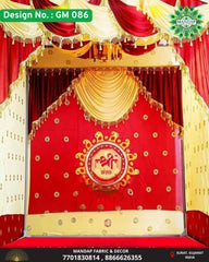 Ganpati Makhar Cloth - Design No. (GM - 086) - New Designs Customization Available