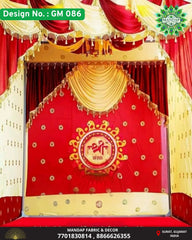 Ganpati Mandap Makhar - Design No. (GM - 86) - New Designs With Frame