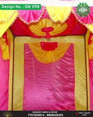 Ganpati Makhar Cloth - Design No. (GM - 098) - New Designs Customization Available