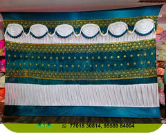 Mandap Sidewall Parda Fabric Design No.- (MSW -215) Made Of Velvet And Bright Lycra - Customization Available
