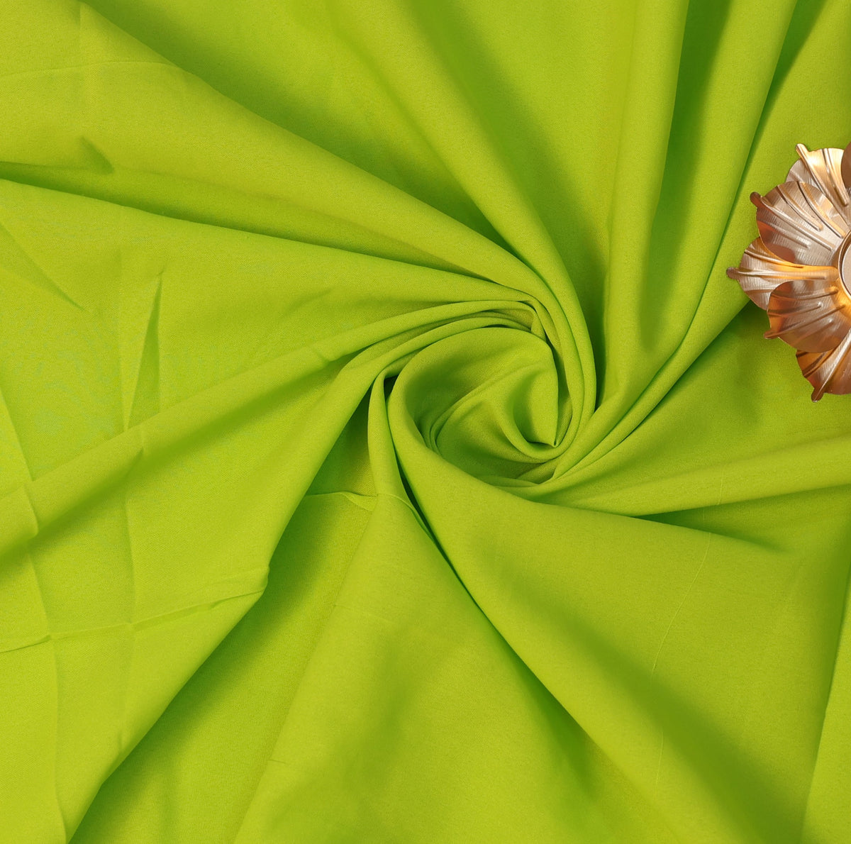 American Crape and Roto Plain Fabrics Green