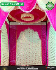 Ganpati Makhar Cloth - Design No. (GM - 101) - New Designs Customization Available