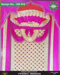 Ganpati Makhar Cloth - Design No. (GM - 010) - New Designs Customization Available