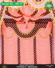 Ganpati Makhar Cloth - Design No. (GM - 117) - New Designs Customization Available