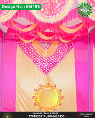 Ganpati Makhar Cloth - Design No. (GM - 155) - New Designs Customization Available