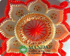 Ceiling Mandap Top Fabric 15ft * 15 Ft - Design No. (CMT - 017) - Customization Available